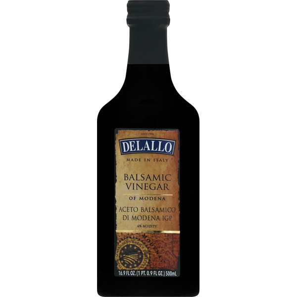 Oils & Vinegars DeLallo Balsamic Vinegar, of Modena hero