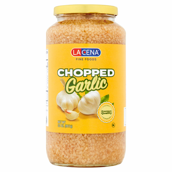 Canned/Jarred Vegetables La Cena Chopped Garlic hero