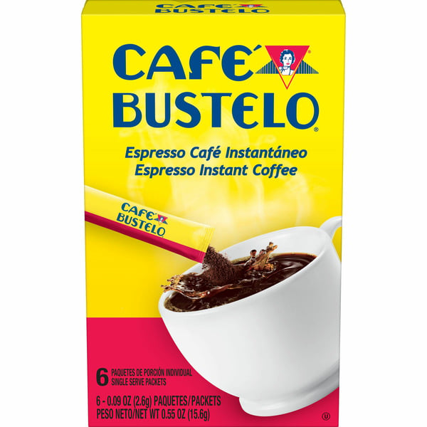 Coffee Grounds and Whole Beans Café Bustelo Instant Coffee hero