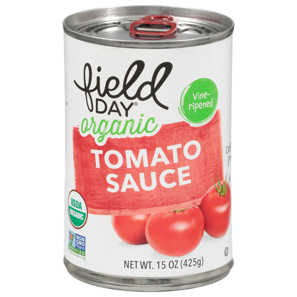 Canned & Jarred Vegetables FIELD DAY Tomato Sauce, Organic hero