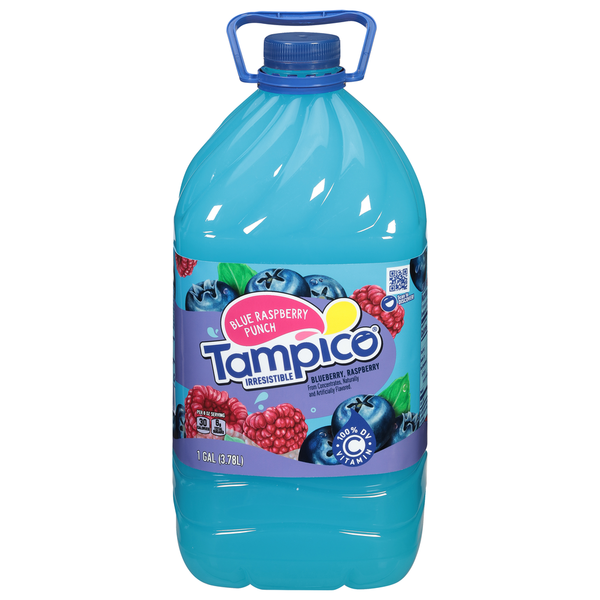 Juice & Nectars Tampico Blue Raspberry Fruit Punch Juice Drink hero