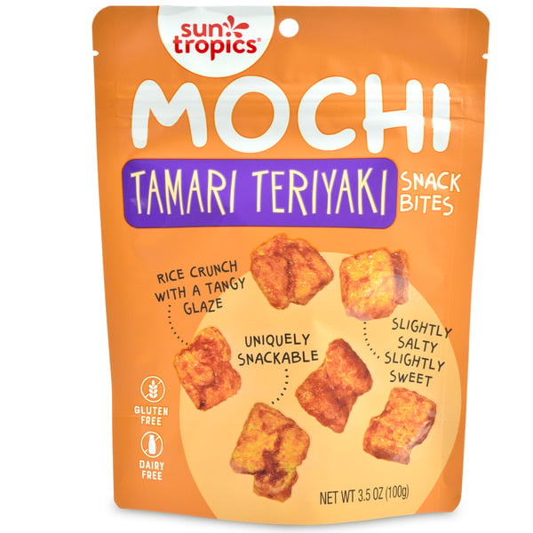 Grains, Rice & Dried Goods Sun Tropics Mochi Snack Bites, Tamari Teriyaki hero