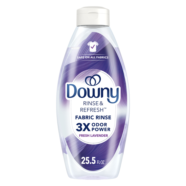 Laundry Downy RINSE & REFRESH Laundry Odor Remover and Fabric Softener, Fresh Lavender hero