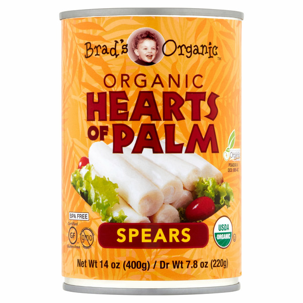 Canned & Jarred Vegetables Brad's Organic Spears Hearts Of Palm hero