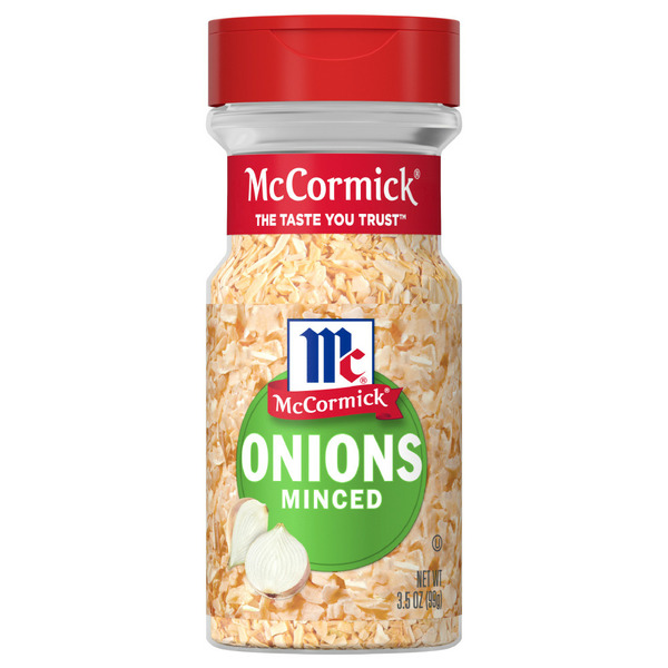 Spices & Seasonings McCormick® Minced Onions hero