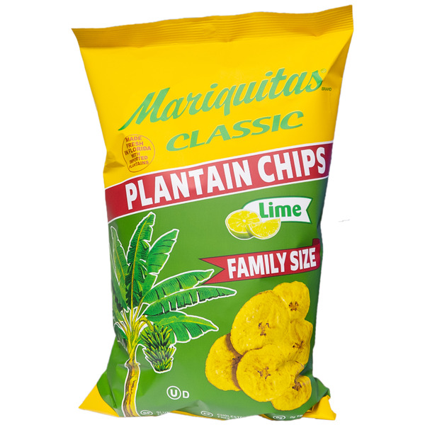 Chips & Pretzels Mariquitas Classic Chips Lime Plantain Chips hero