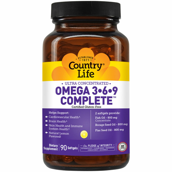 Fish Oil & Omegas Country Life Ultra Omega hero