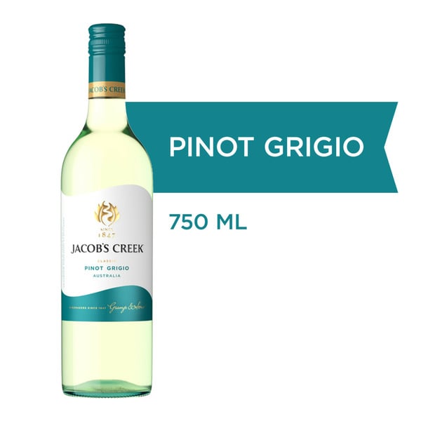 White Wines Jacob's Creek Classic Pinot Grigio White Wine hero