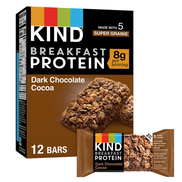 Energy & Granola Bars KIND Dark Chocolate Cocoa hero