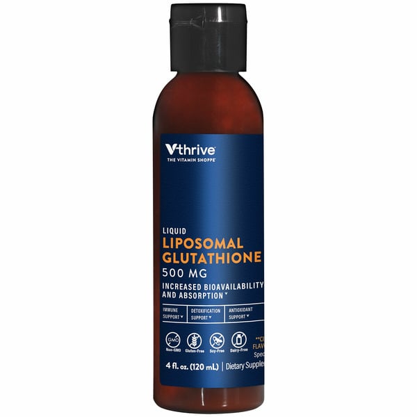 Antioxidants Vthrive The Vitamin Shoppe Liposomal Glutathione Citrus hero