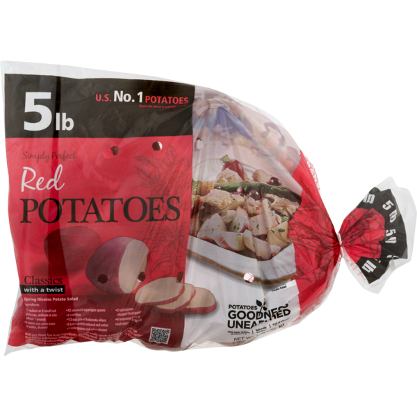 Fresh Vegetables Red Potatoes Bag hero