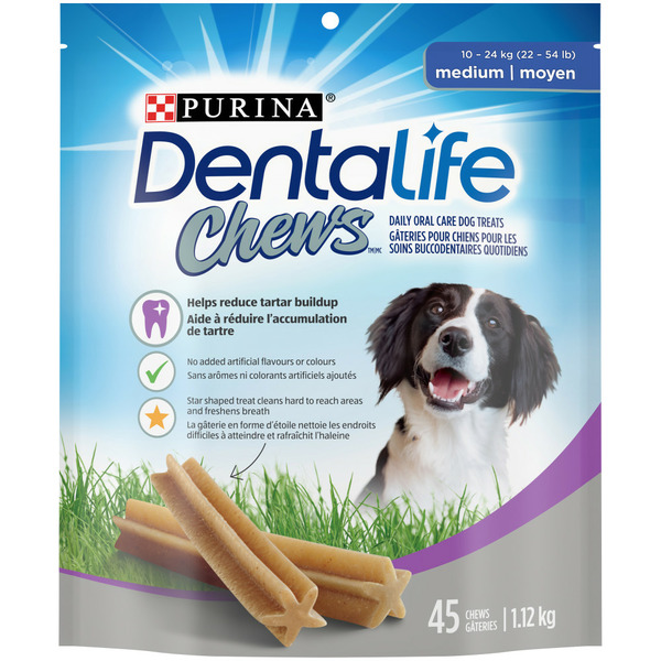 Dog Food & Care DentaLife Chews Daily Oral Care Medium hero