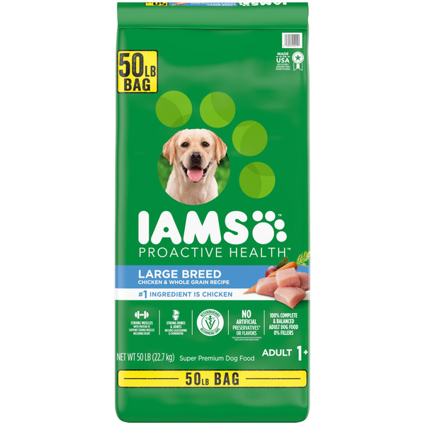 Dog Food & Care IAMS Proactive Health Large Breed Adult Dry Dog Food with Real Chicken hero