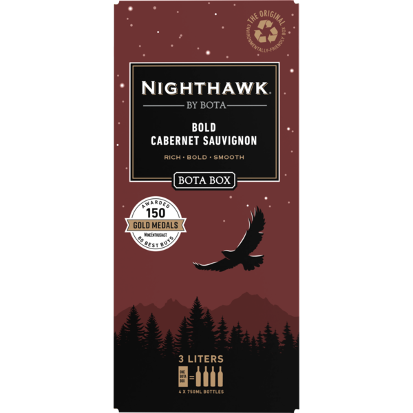 Boxed & Packaged Wine Bota Box Nighthawk Bold Cabernet Sauvignon Red Wine hero