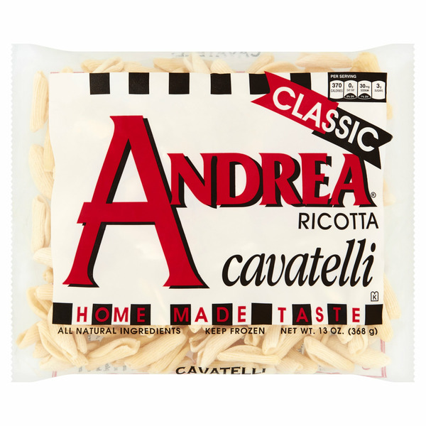 Frozen Meals Andrea Foods Classic Ricotta Cavatelli Pasta hero