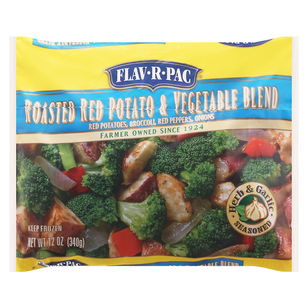 Frozen Appetizers & Sides Flav-R-Pac Roasted Red Potato & Vegetable Blend hero