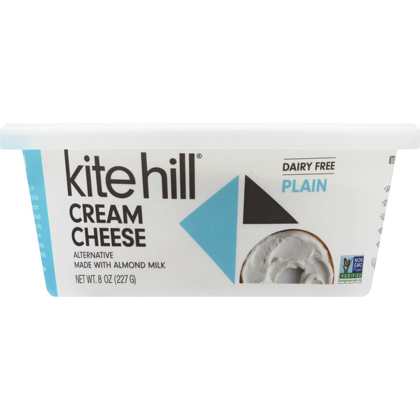 Other Creams & Cheeses Kite Hill Cream Cheese, Dairy Free, Plain hero