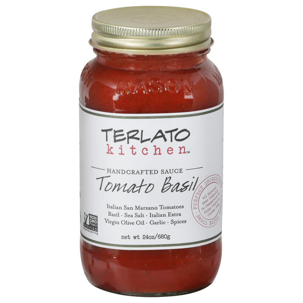 Pasta Sauce Terlato Kitchen Sauce, Tomato Basil hero