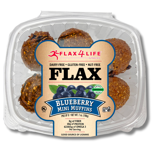 Breakfast Bakery Flax4Life Blueberry Mini-Muffins hero