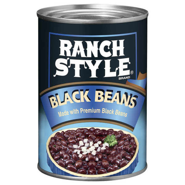 Canned Meals & Beans Ranch Style Premium Black Beans Canned Beans hero