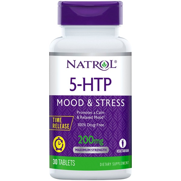 Sleep & Mood Support Natrol 5-HTP, 200 mg, Tablets hero