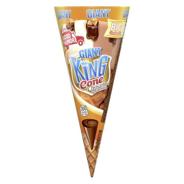 Ice Cream & Ice Good Humor Ice Cream & Frozen Desserts Giant King Cone hero