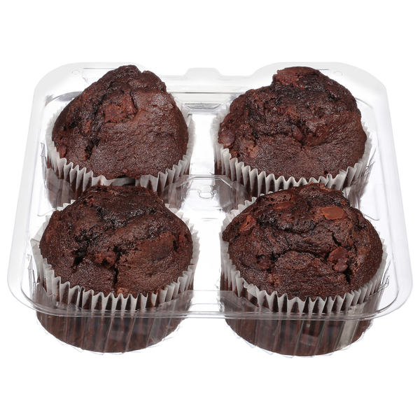 Bakery Breakfast Food Lion Muffins, Double Chocolate Chip hero