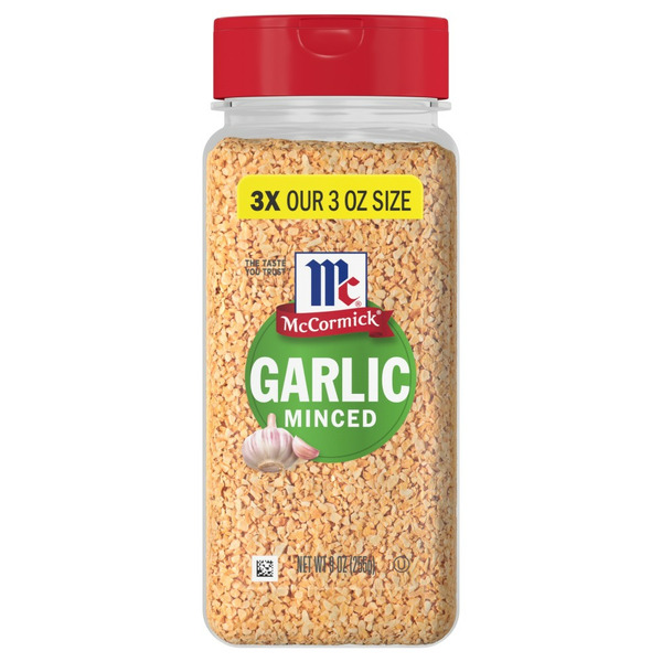 Spices & Seasonings McCormick® Minced Garlic hero