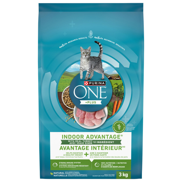 Cat Food & Care Purina ONE +Plus Indoor Advantage Turkey hero