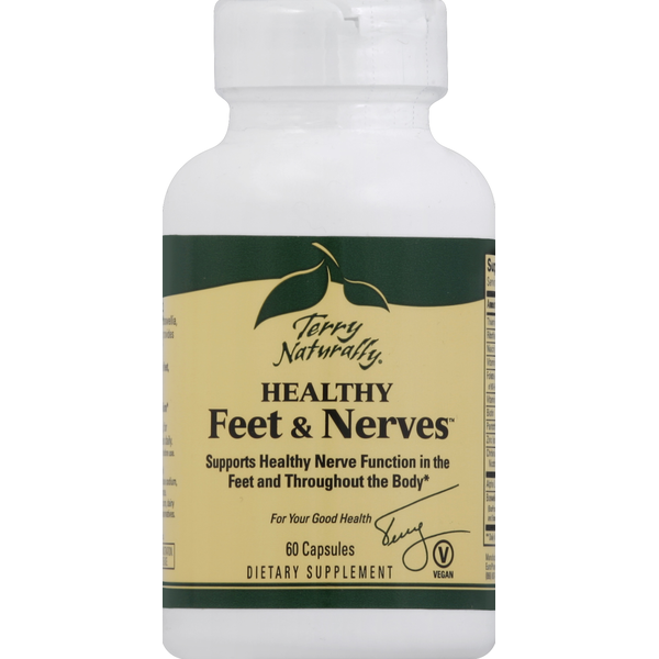 Vitamins & Minerals Terry Naturally Healthy Feet & Nerves, Capsules hero