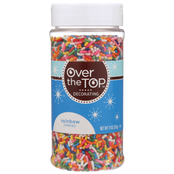 Baking Supplies & Decor Over The Top Rainbow Jimmies hero