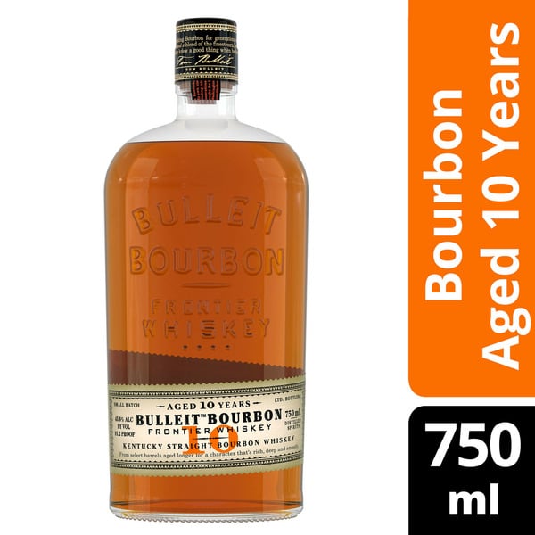 Spirits Bulleit 10 Year Aged Bourbon Whiskey hero