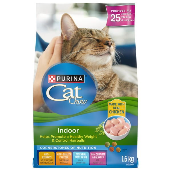 Cat Food & Care Purina Cat Chow Indoor Cat Food with Real Chicken hero