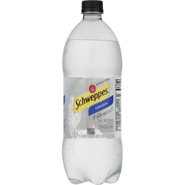 Water, Seltzer & Sparkling Water Schweppes Original Sparkling Water Beverage hero