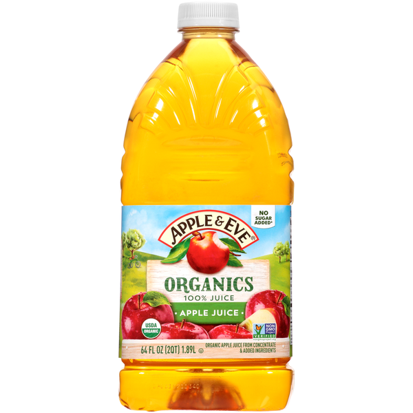 Juice & Nectar (Shelf-Stable) Apple & Eve Organics Apple 100% Juice hero