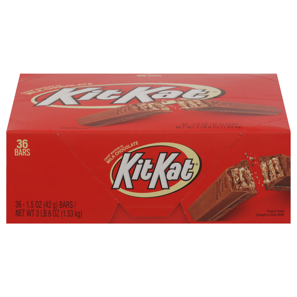 Candy & Chocolate Kit Kat Milk Chocolate Wafer Candy hero