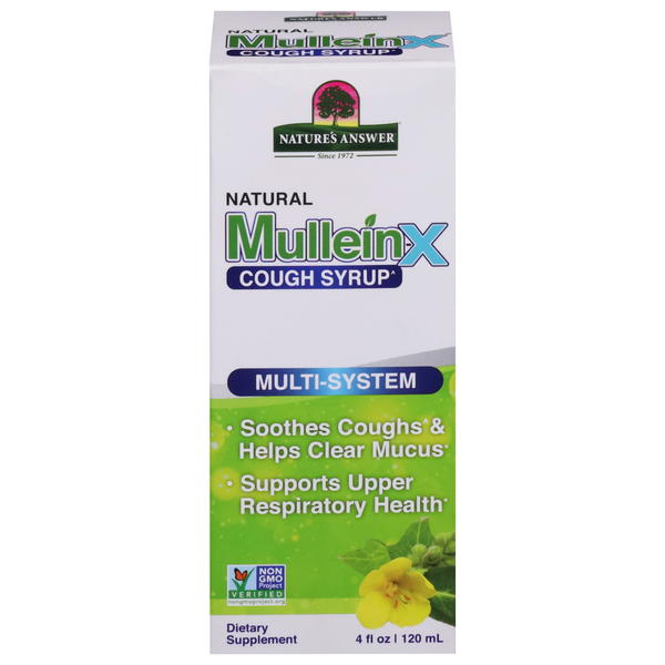 Dietary Supplements Nature's Answer Cough Syrup, Multi-System, Natural hero