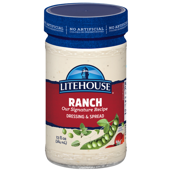 Salad Dressing & Toppings Litehouse Ranch Dressing & Dip hero