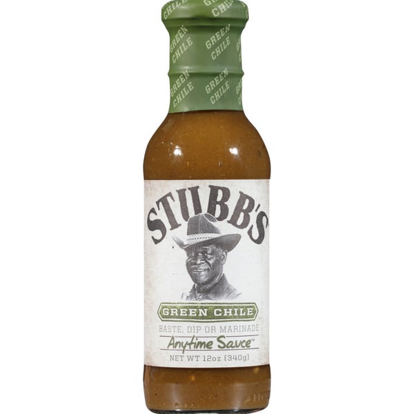 Marinades & Meat Preparation Stubb's® Green Chile Anytime Sauce hero