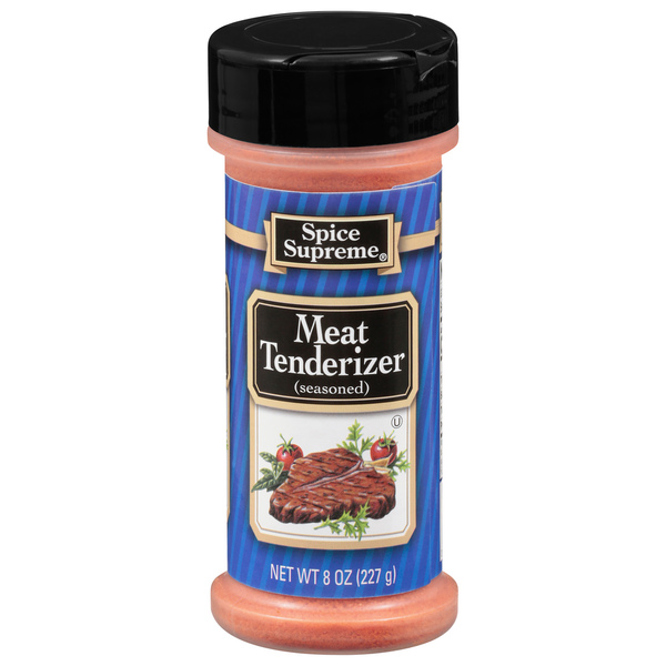 Marinades & Meat Preparation Spice Supreme Meat Tenderizer, Seasoned hero