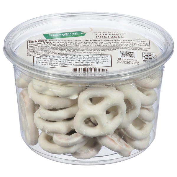 Trail Mix & Snack Mix Signature Farms Pretzels, Covered, Yogurt Flavored hero