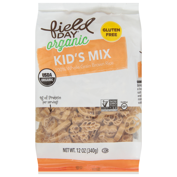 Dry Pasta FIELD DAY Kids Mix, Organic hero