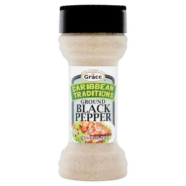 Spices & Seasonings Grace Caribbean Traditions Ground Black Pepper hero