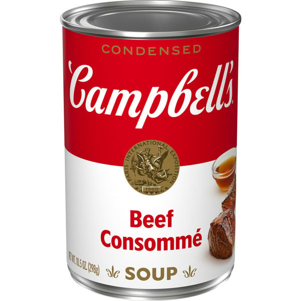 Soup, Broth & Bouillon Campbell's Beef Consomme hero