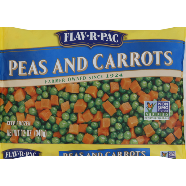 Frozen Produce Flav R Pac Peas and Carrots hero