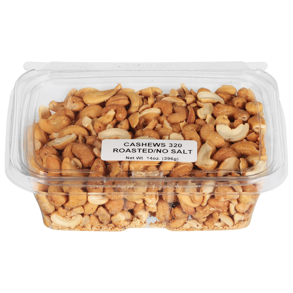 Nuts, Seeds & Dried Fruit JLM Manufacturing Cashews, 320, Roasted/No Salt hero