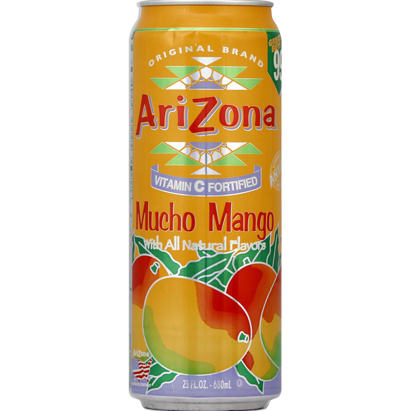 Refrigerated AriZona Mucho Mango hero