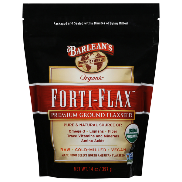 Nuts, Seeds & Dried Fruit Barlean's Flaxseed, Ground, Premium hero