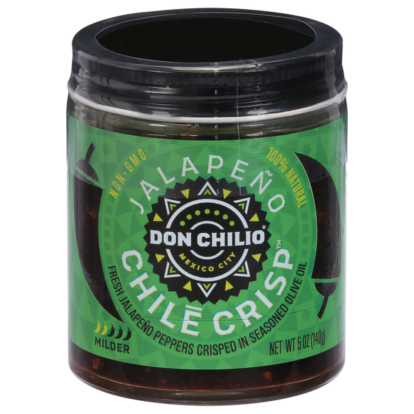 Latino Foods Don Chilio Chile Crisp, Jalapeno, Milder hero