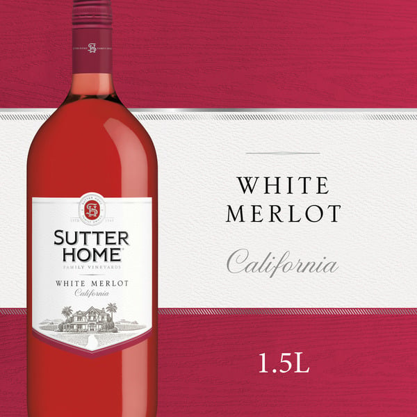 White Wines Sutter Home White Merlot Wine hero